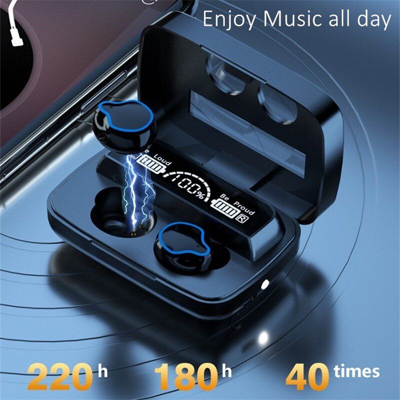 M9 TWS Earbuds with Mirror | Hifi Media Store
