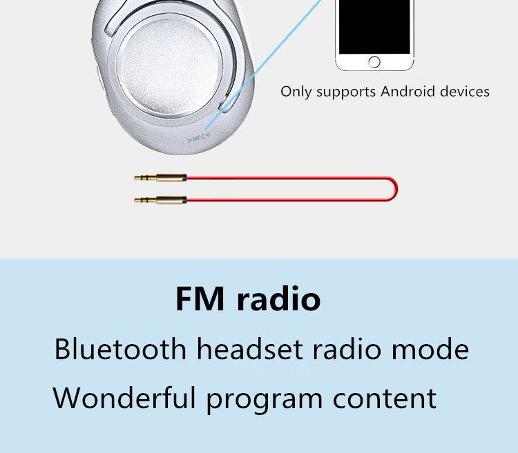 MH-10 Wireless 2-in-1 Speaker Function Headphone with Microphone and Radio | Hifi Media Store