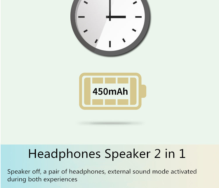 MH-11 Wireless 2-in-1 Headphone with Speaker Function | Hifi Media Store