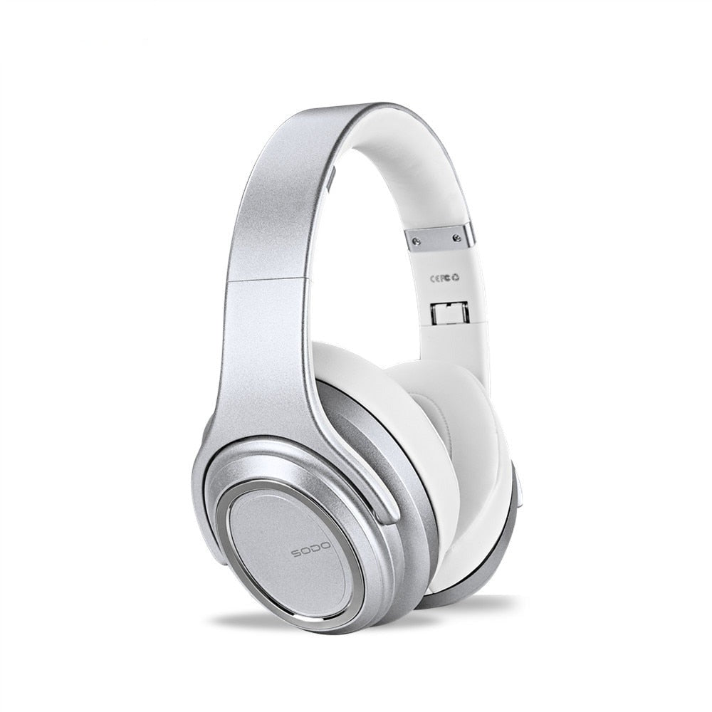 MH-11 Wireless 2-in-1 Headphone with Speaker Function Silver | Hifi Media Store