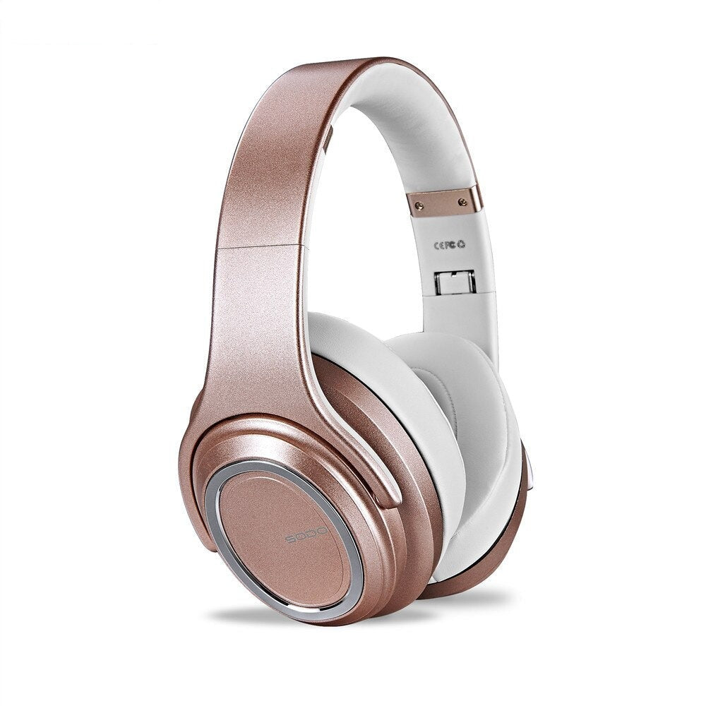 MH-11 Wireless 2-in-1 Headphone with Speaker Function Rose gold | Hifi Media Store