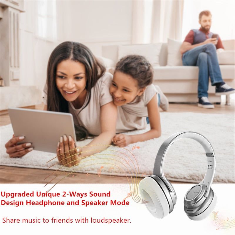 MH-11 Wireless 2-in-1 Headphone with Speaker Function | Hifi Media Store