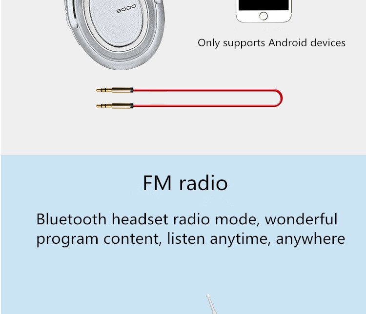 MH-11 Wireless 2-in-1 Headphone with Speaker Function | Hifi Media Store