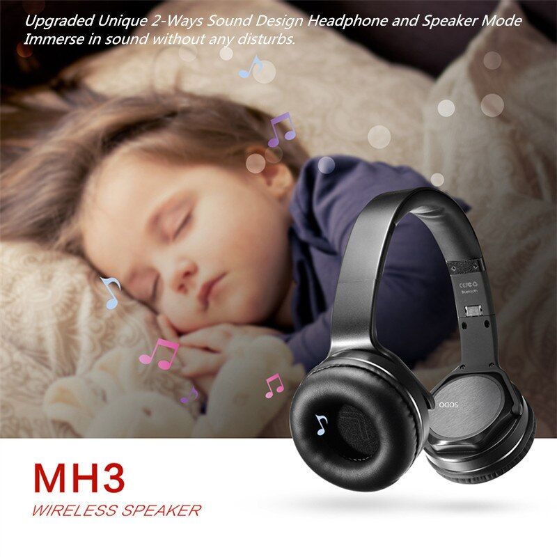 MH3 Wireless 2-in-1 Headphone with Speaker Function | Hifi Media Store
