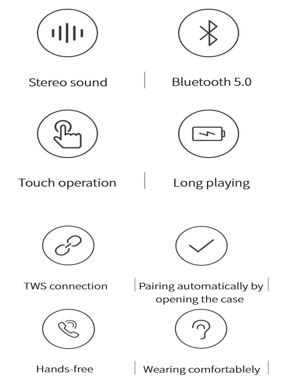 MI08 True Wireles Stereo Earbuds with Hifi Sound | Hifi Media Store