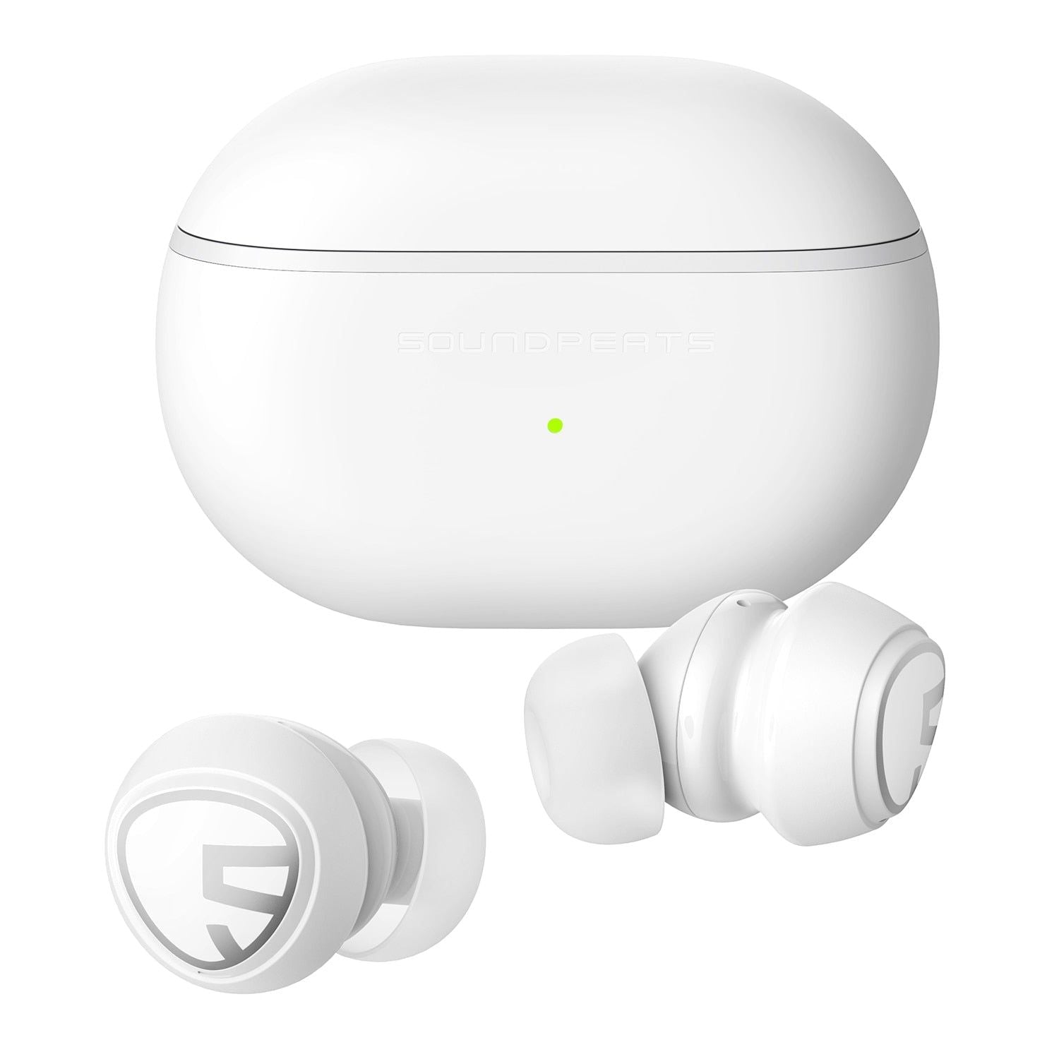 Mini Pro Wireless Earbuds With Hybrid Active Noise Cancelling White | Hifi Media Store