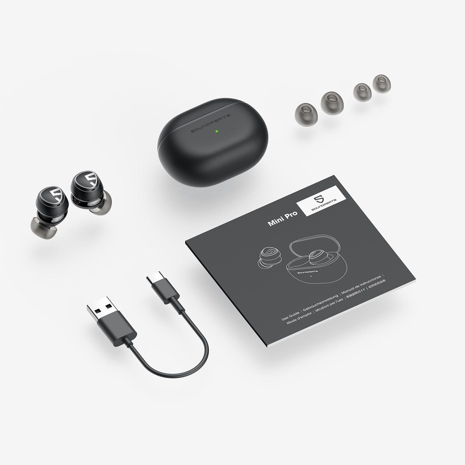 Mini Pro Wireless Earbuds With Hybrid Active Noise Cancelling | Hifi Media Store