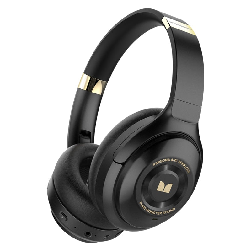 Monster Persona Wireless Premium Headphones with ANC Black | Hifi Media Store