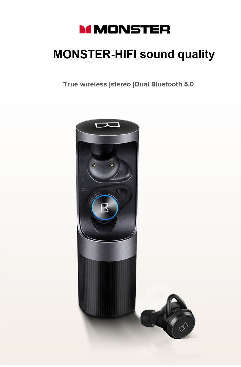 Monster Clarity101 TWS Bluetooth Earbuds | Hifi Media Store