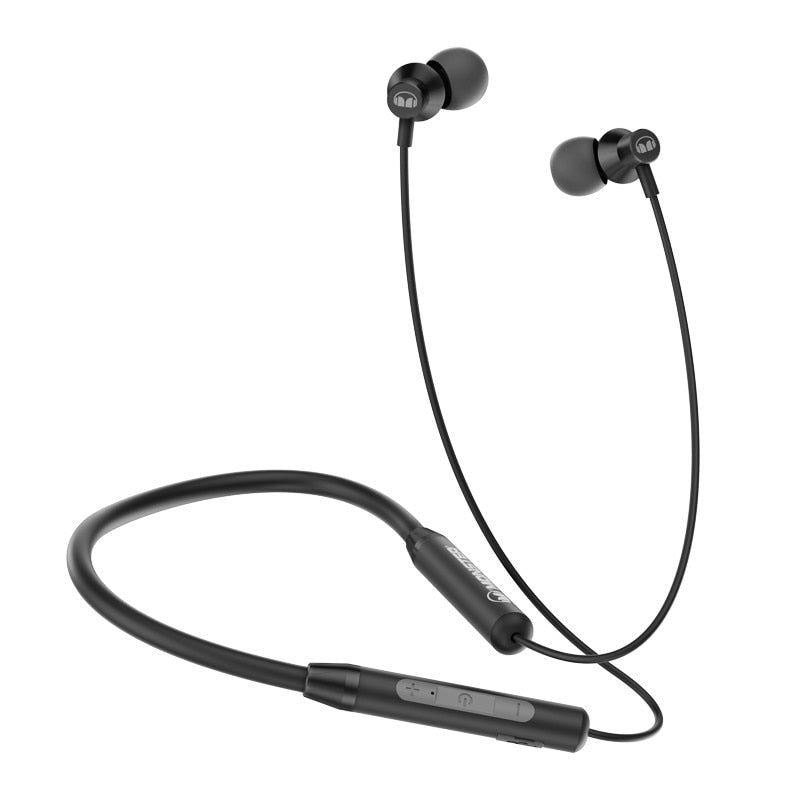 Monster iSport Solitaire Plus Neck Suspension Bluetooth earphones Black | Hifi Media Store