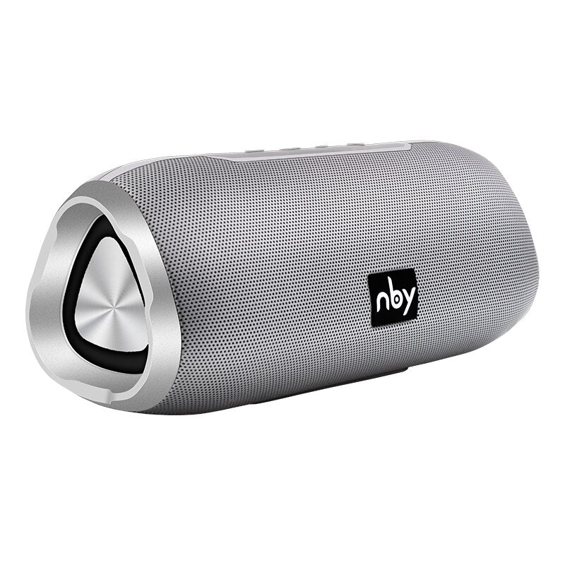 NBY-6670 Bluetooth Portable Speaker 10W Sliver | Hifi Media Store