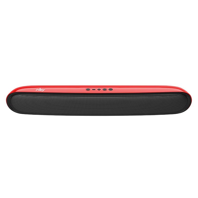 NBY8890 Bluetooth Portable Speaker Red | Hifi Media Store