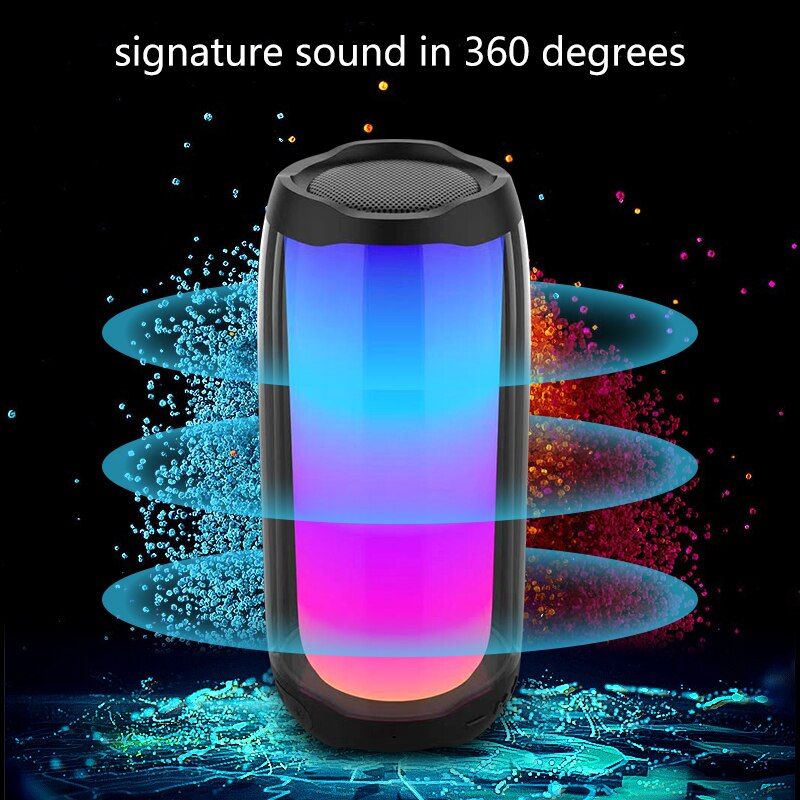 NBY8892 Bluetooth Portable Speaker with LED Light | Hifi Media Store