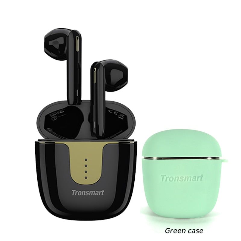 Onyx Ace Pro TWS Earbuds Black and GreenCase | Hifi Media Store