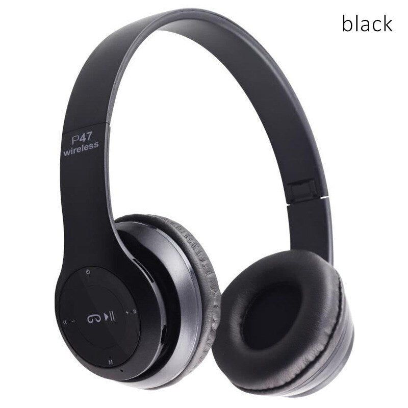 P47 Wireless Headphone P47-black Global | Hifi Media Store