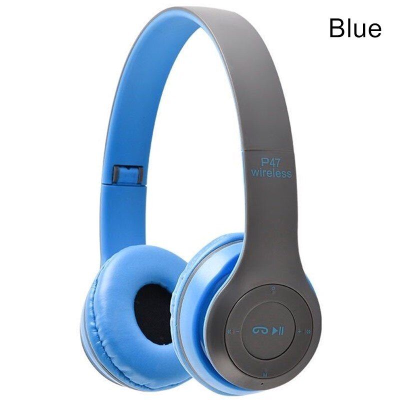 P47 Wireless Headphone P47-blue Global | Hifi Media Store