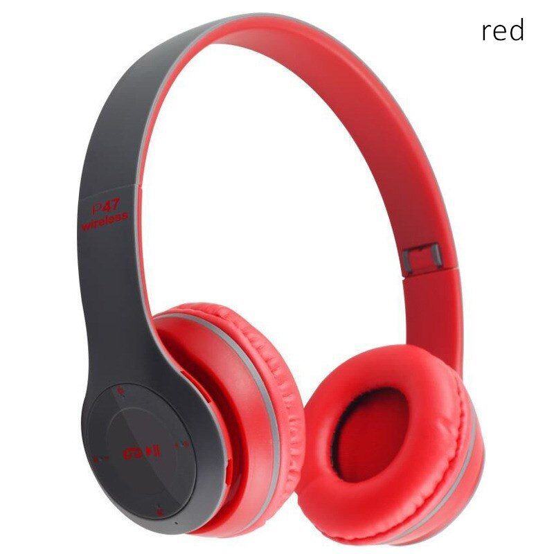 P47 Wireless Headphone P47-red Global | Hifi Media Store