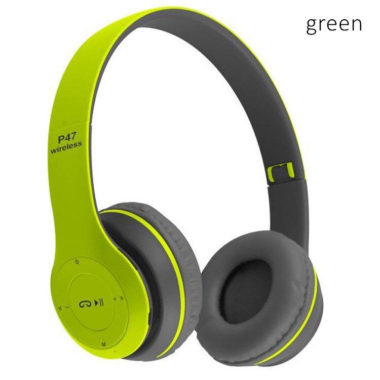 P47 Wireless Headphone P47-green Global | Hifi Media Store