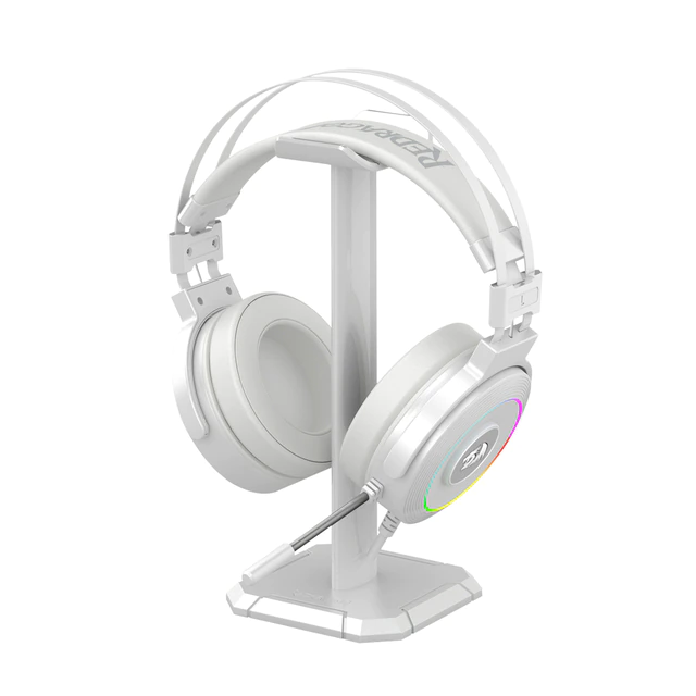 H320 Lamia Gaming Headset 7.1 Surround With Noise Cancelling and RGB Light for PC/PS4 White | Hifi Media Store