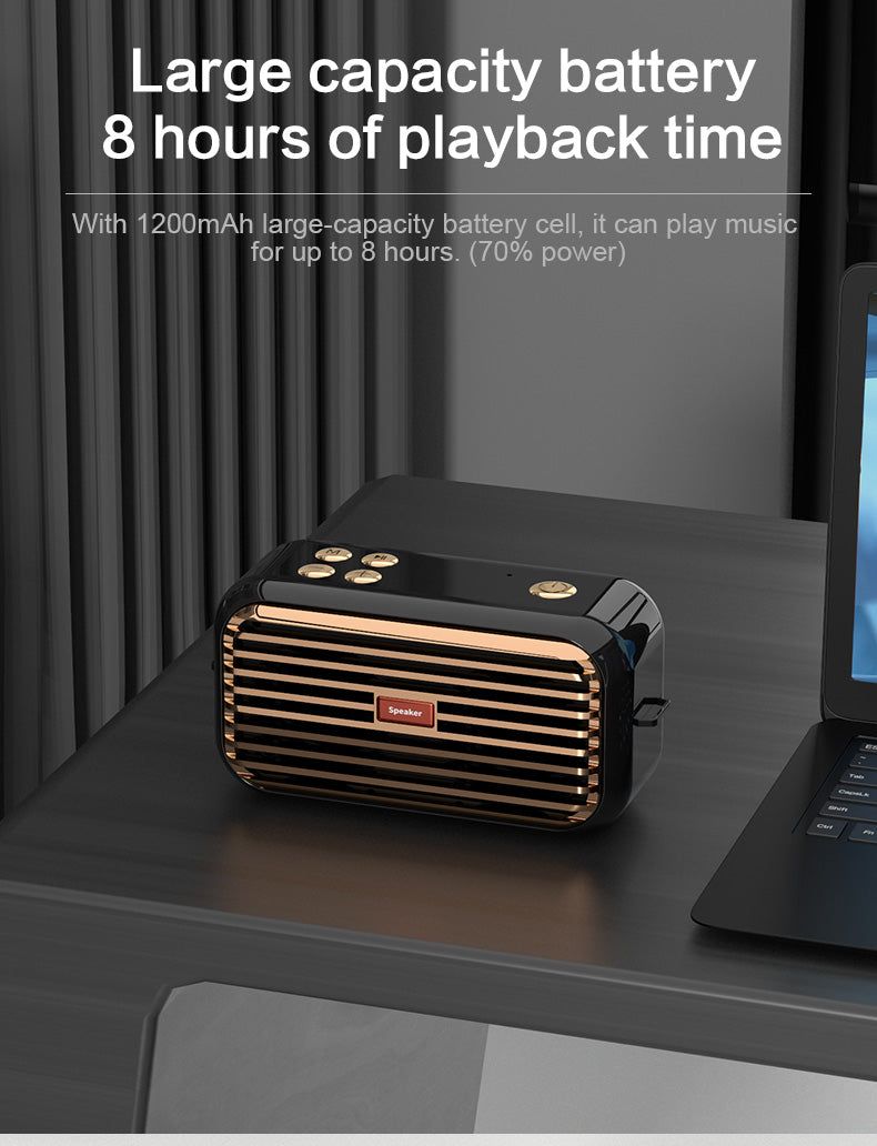 Retro Bluetooth speaker with Radio Mode | Hifi Media Store