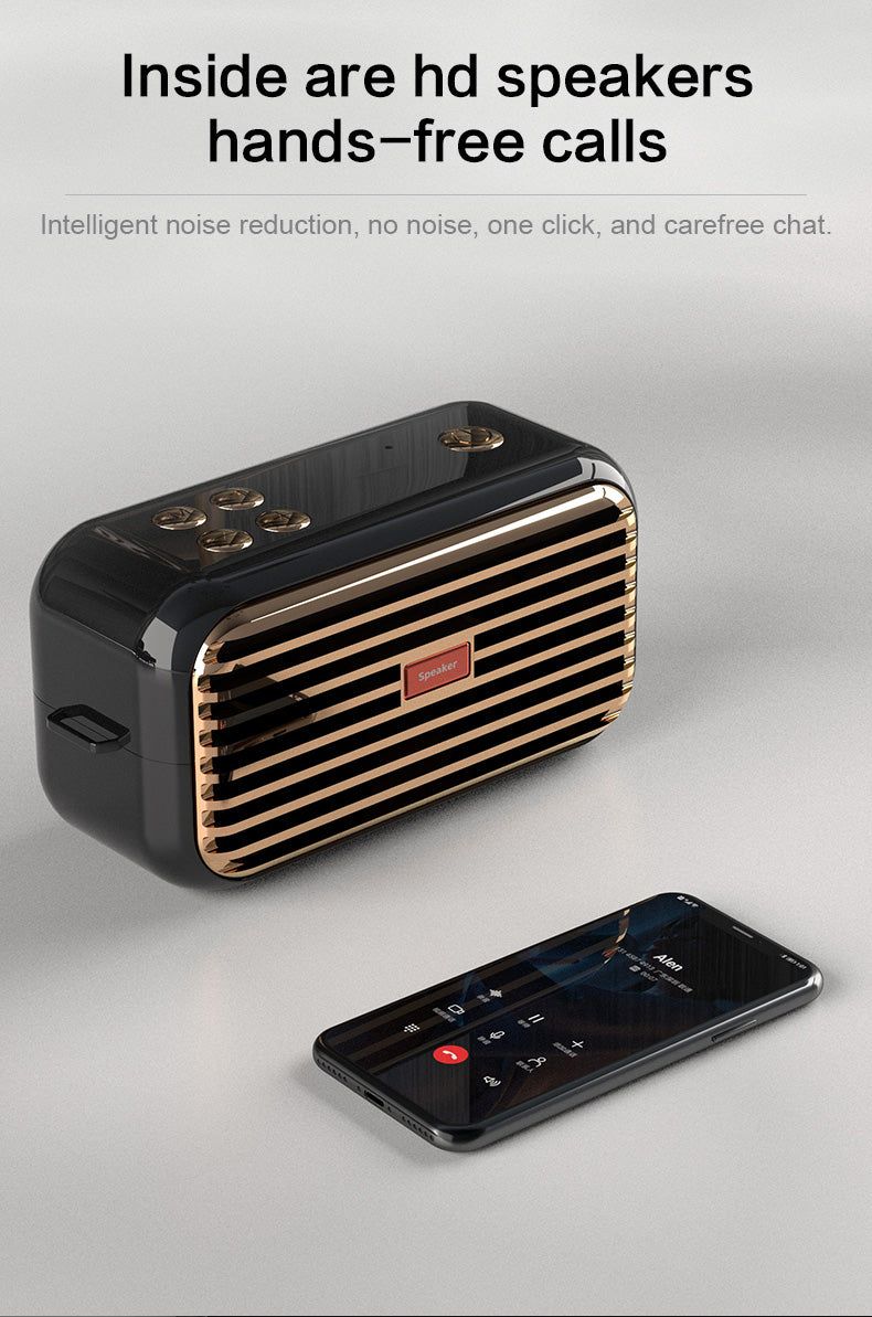 Retro Bluetooth speaker with Radio Mode | Hifi Media Store