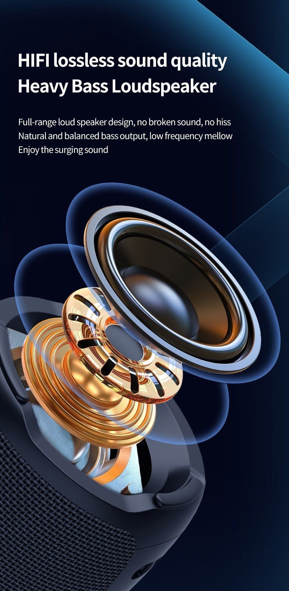 S61 Portable Bluetooth Speaker | Hifi Media Store