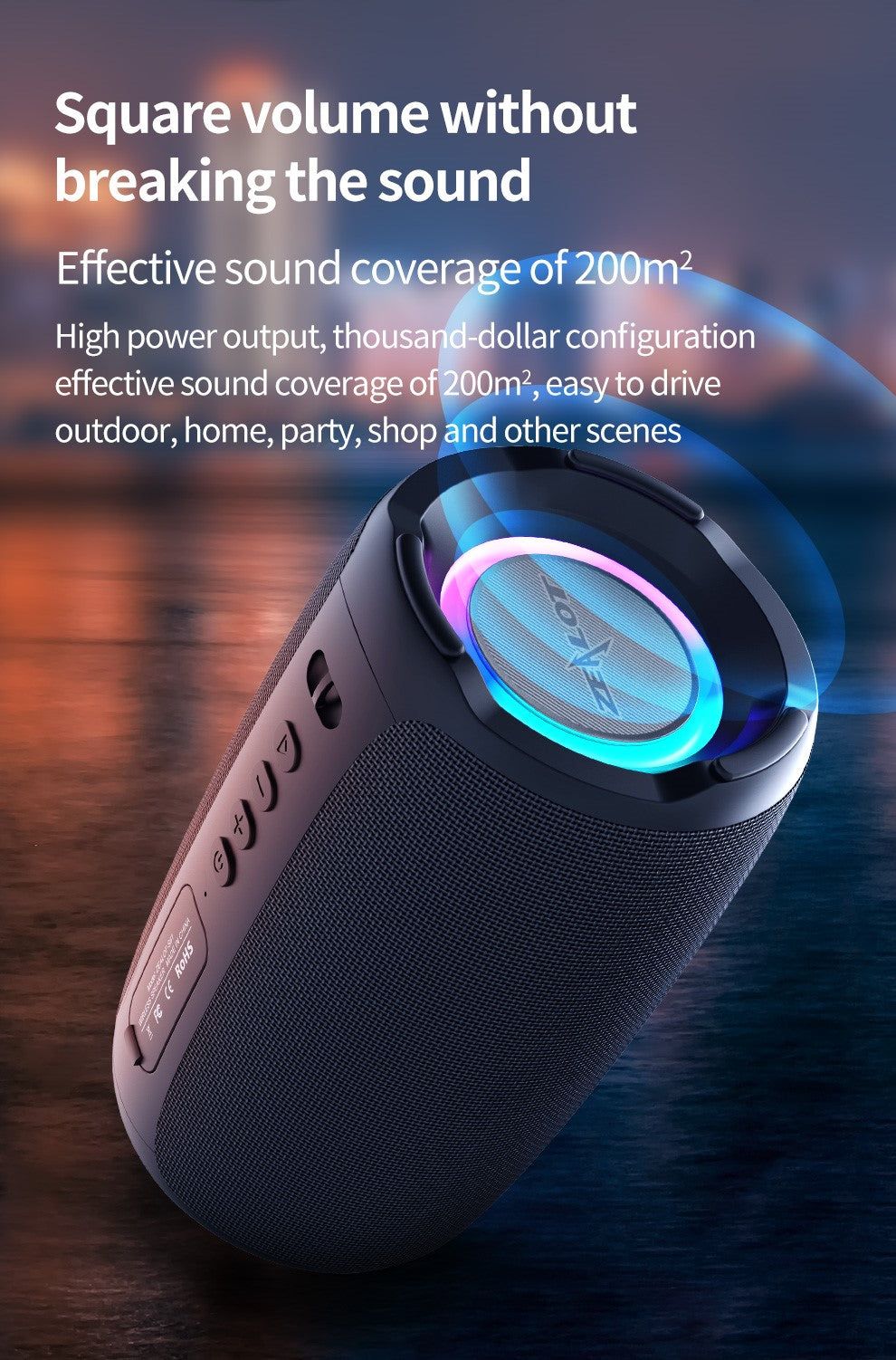 S61 Portable Bluetooth Speaker | Hifi Media Store