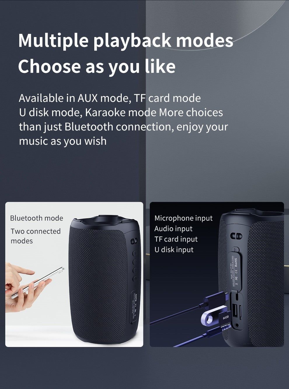 S61 Portable Bluetooth Speaker | Hifi Media Store