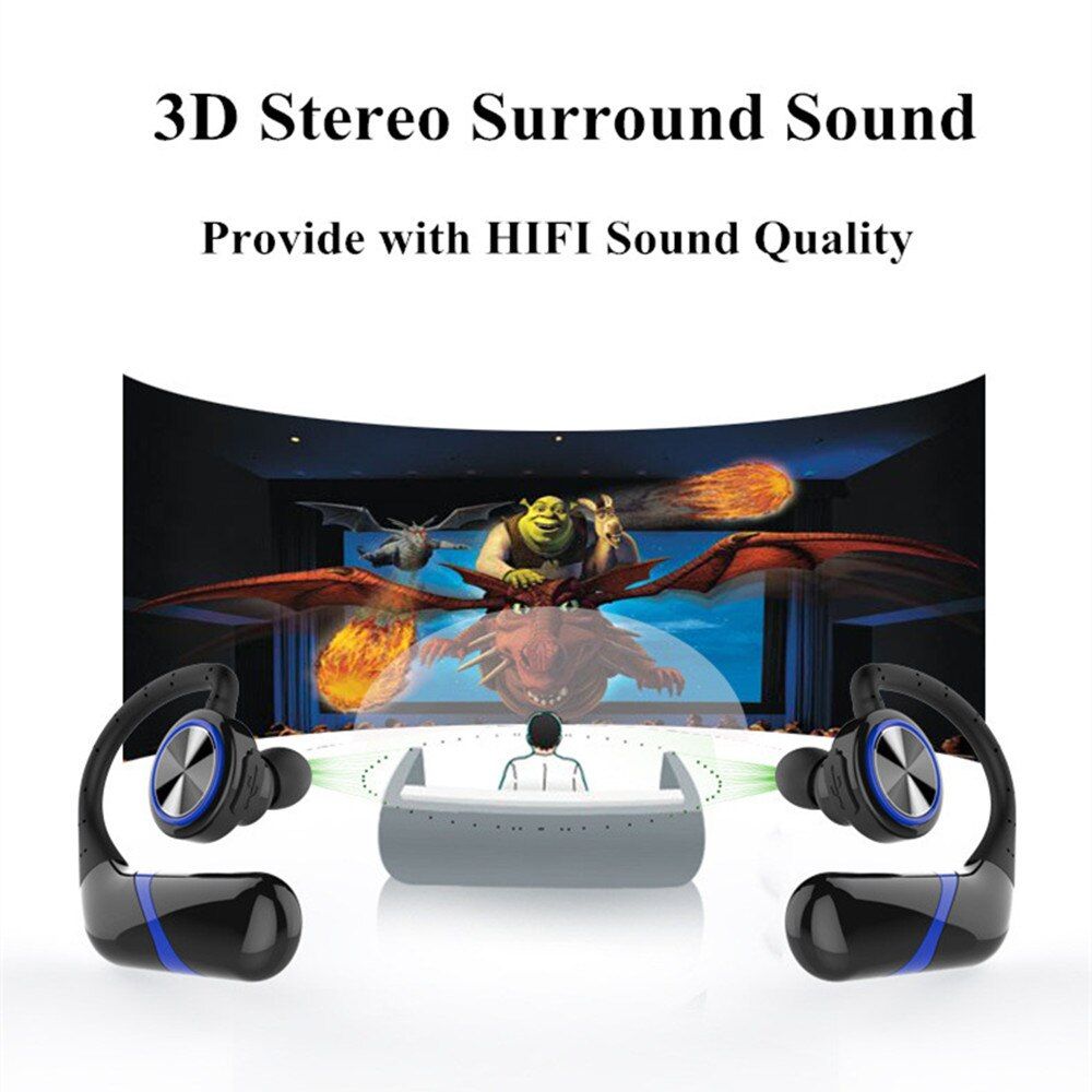 S800 - Auriculares TWS con Gancho Para la Oreja | Hifi Media Store