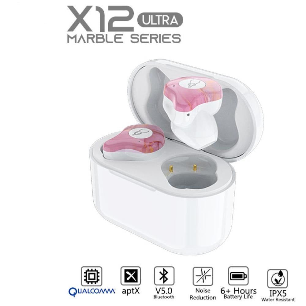 Sabbat X12 Ultra Marble Series - Auriculares TWS Yan yanshi | Hifi Media Store