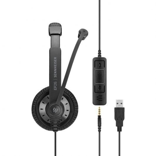 Sennheiser Epos SC 45 - Auricular Monoaural USB Negro Todos los auriculares | EPOS