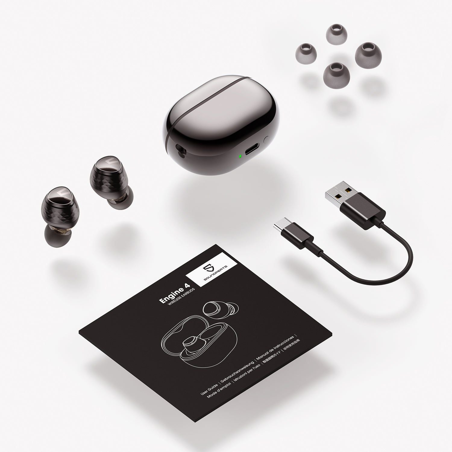 SoundPEATS Engine4 Bluetooth Earbuds with LDAC | Hifi Media Store