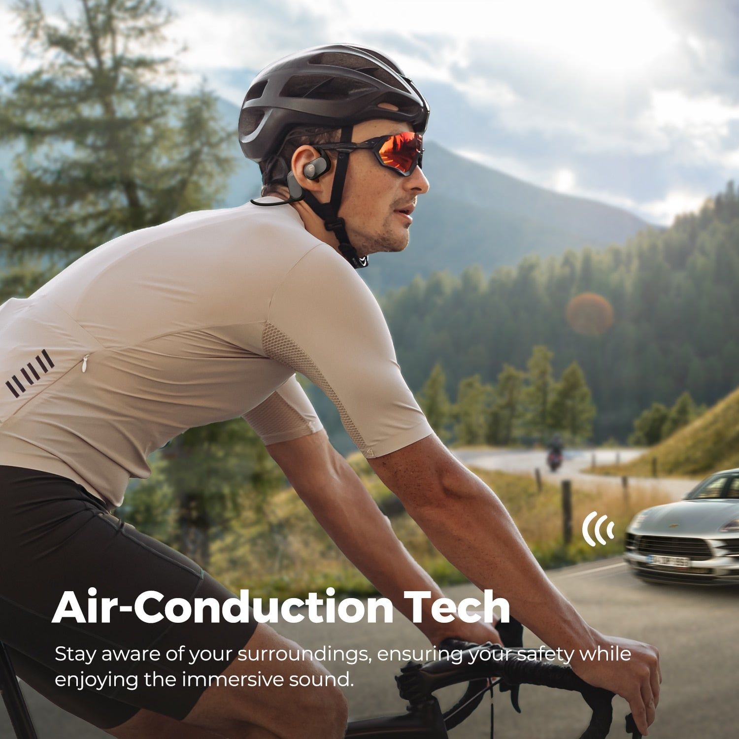 SoundPEATS RunFree Air Conduction Earphones | Hifi Media Store