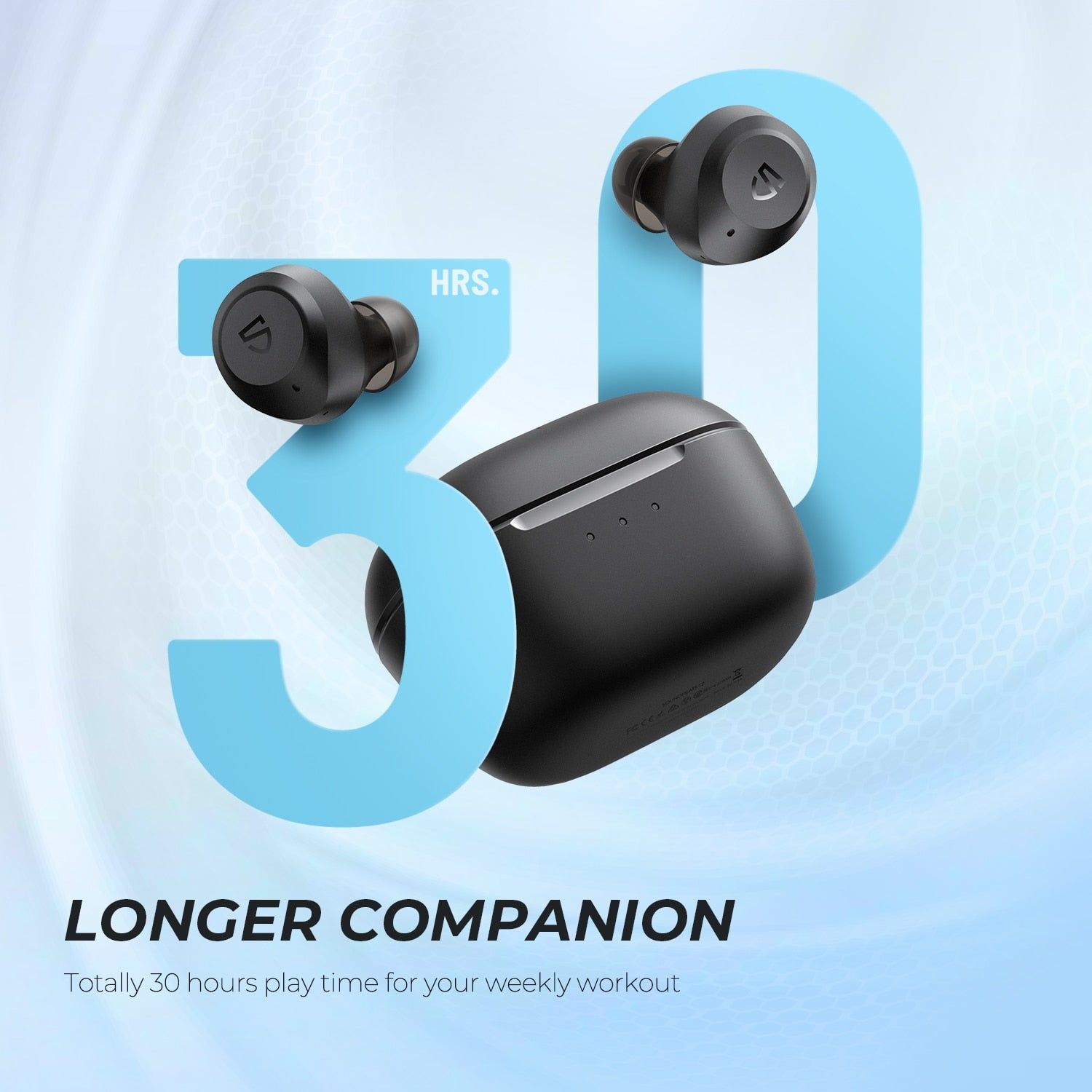 SoundPEATS T2 Earbuds With Hybrid Active Noise Cancelling | Hifi Media Store