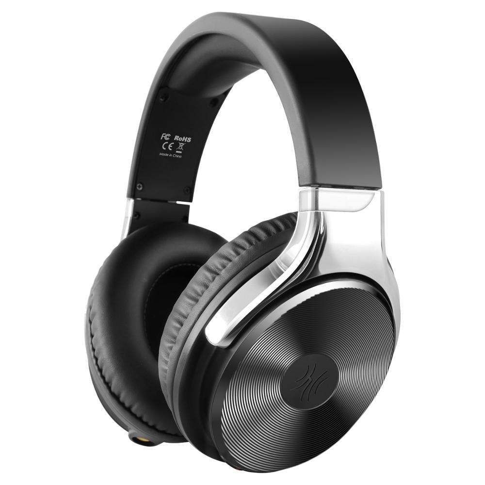 Studio M HIFI Headset Over Ear Wired Professional DJ For Mixing Recording Silver | Hifi Media Store