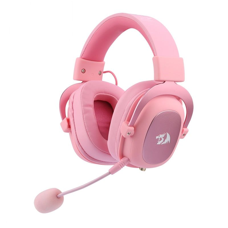 Headset H510 Zeus 2 Wired Gaming 7.1 For PC PS5/4 / Xbox One / Switch Pink Global | Hifi Media Store