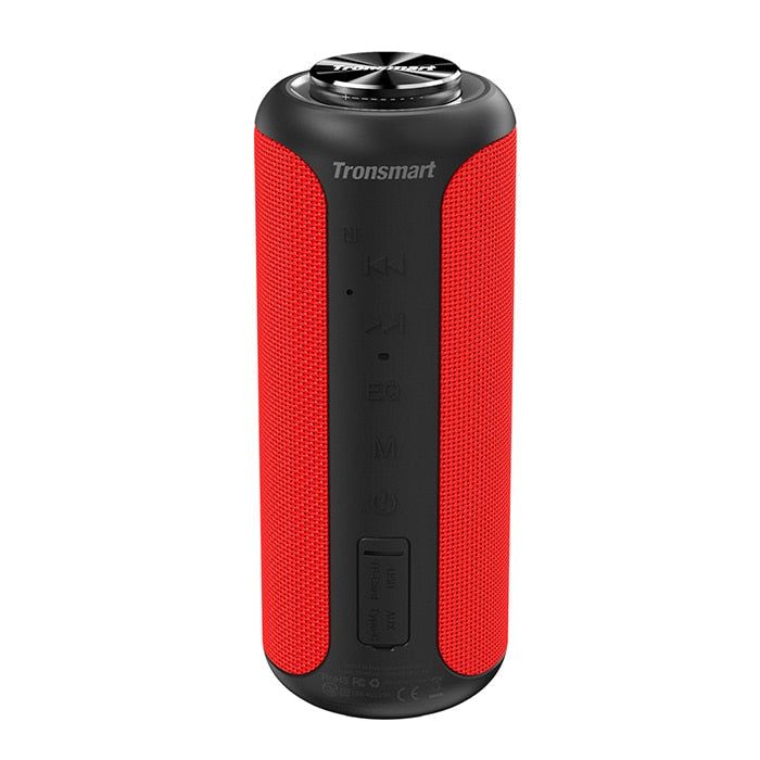 T6 Plus (Upgraded Edition) Bluetooth Portable Speaker 40W Global Red | Hifi Media Store