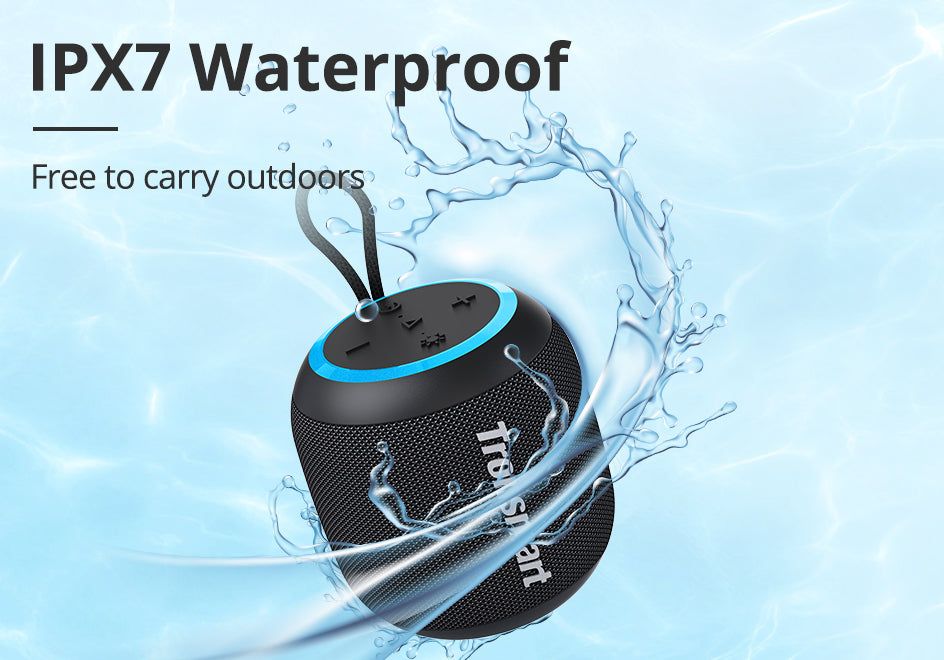 T7 Mini TWS Portable Speaker with LED Modes | Hifi Media Store