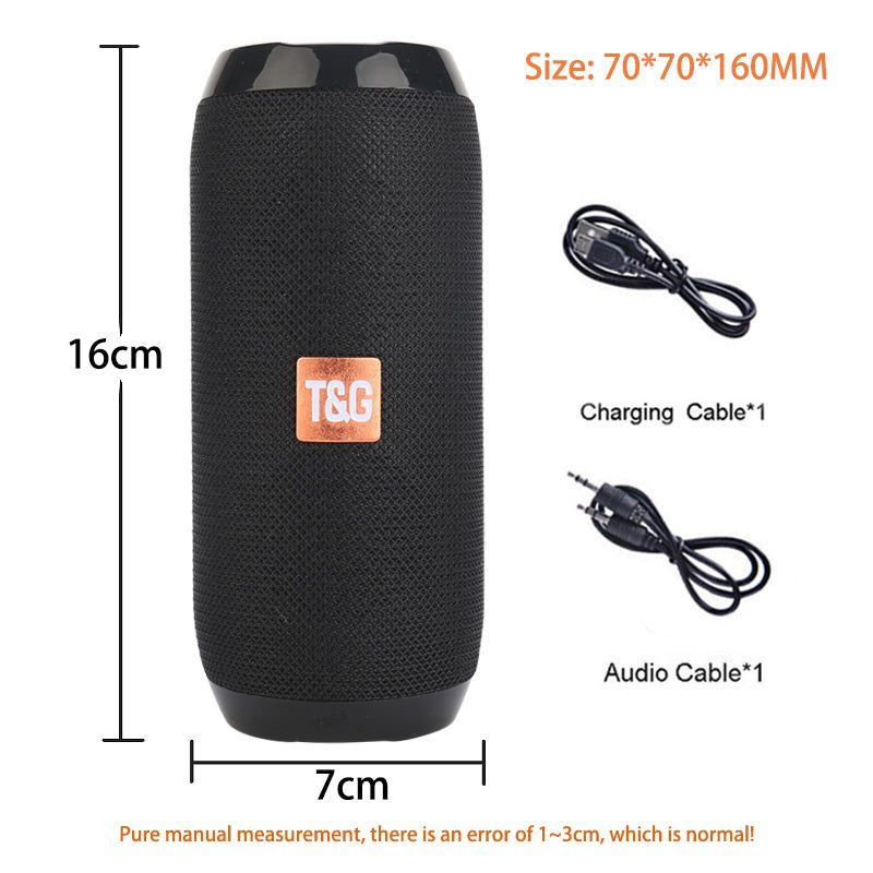 TG117 Wireless Portable Speaker With FM Radio | Hifi Media Store
