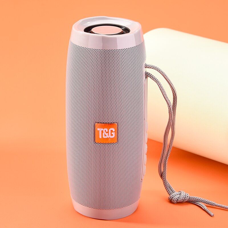 TG157 Portable Bluetooth Speaker With LED Lights Global Gray Speaker | Hifi Media Store