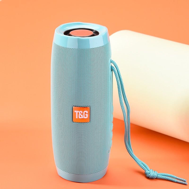 TG157 Portable Bluetooth Speaker With LED Lights Global green Speaker | Hifi Media Store