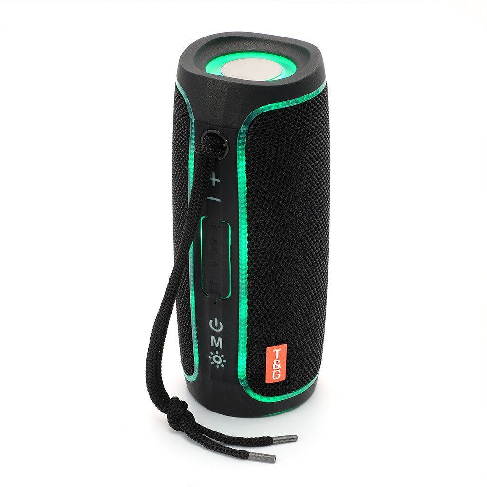 TG288 - Altavoz Portátil Bluetooth con Luz LED Global TG-288 Negro | Hifi Media Store