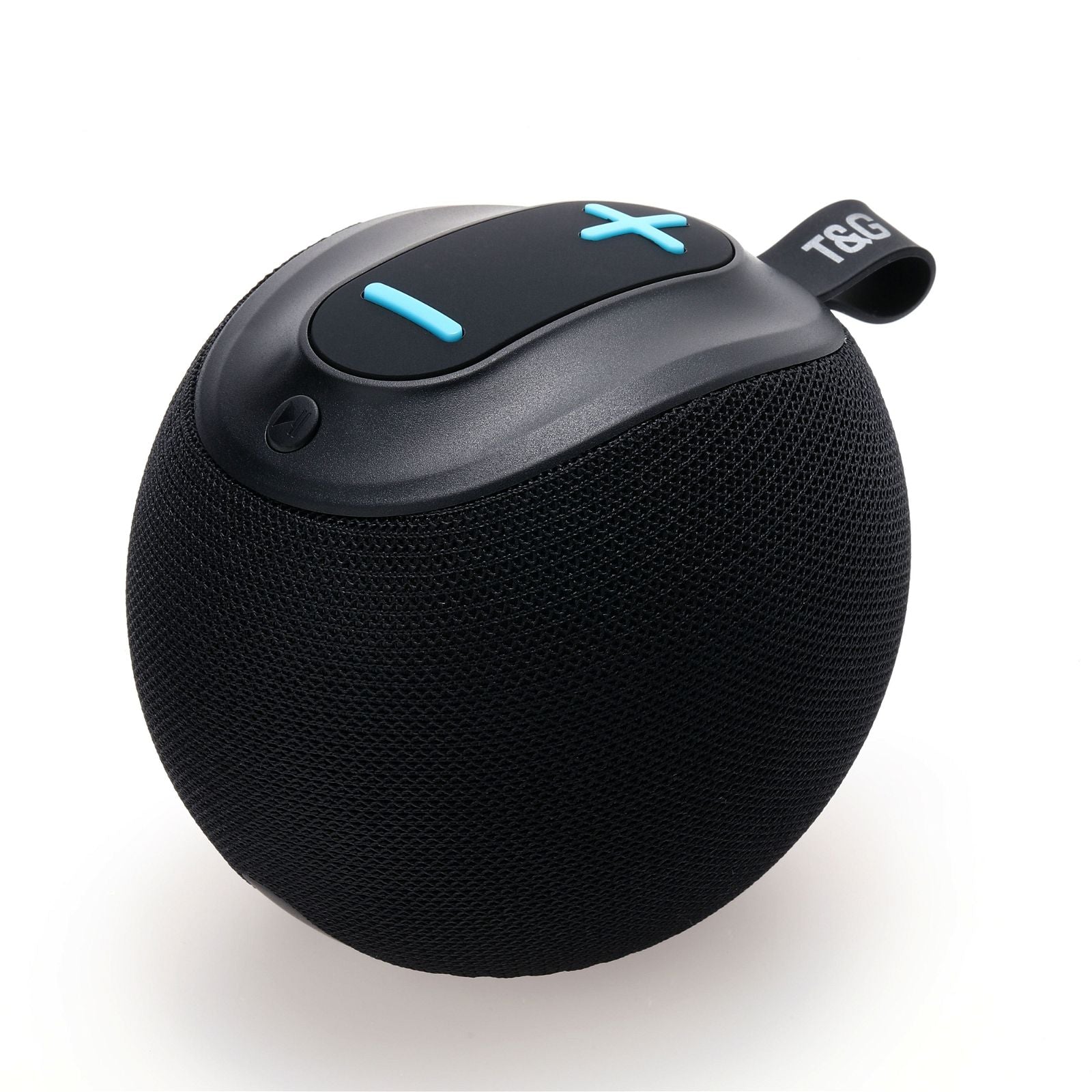 TG623 Portable Round Bluetooth Speaker Global Black Speaker | Hifi Media Store