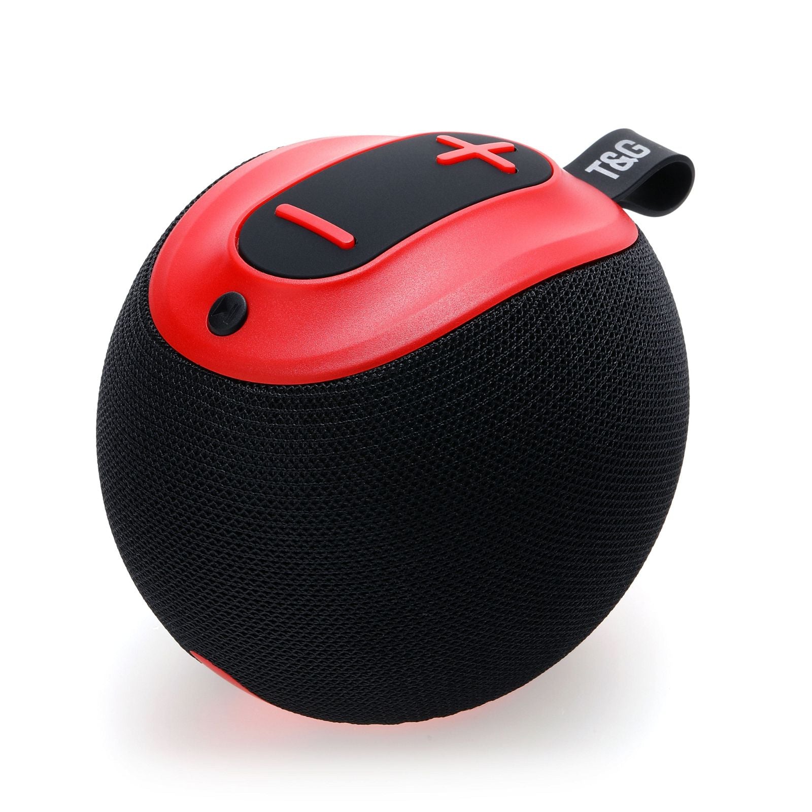 TG623 Portable Round Bluetooth Speaker Global Red Speaker | Hifi Media Store