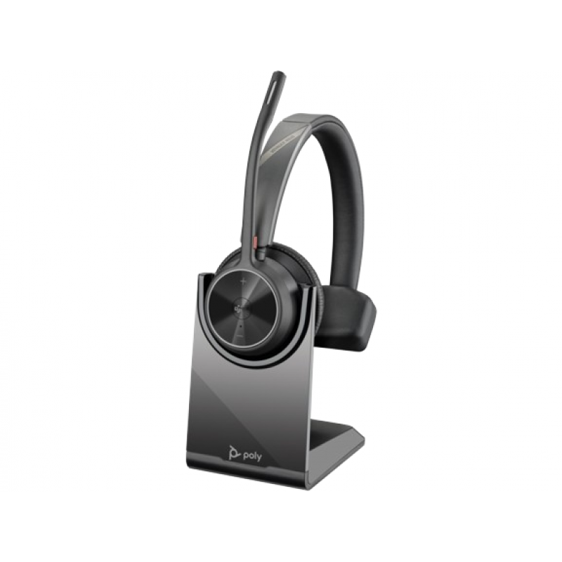 HP Poly Voyager 4310-M - Auriculares Bluetooth/USBA con certificación de Microsoft Teams + Dongle Bluetooth y Base de Carga Todos los auriculares | HP POLY