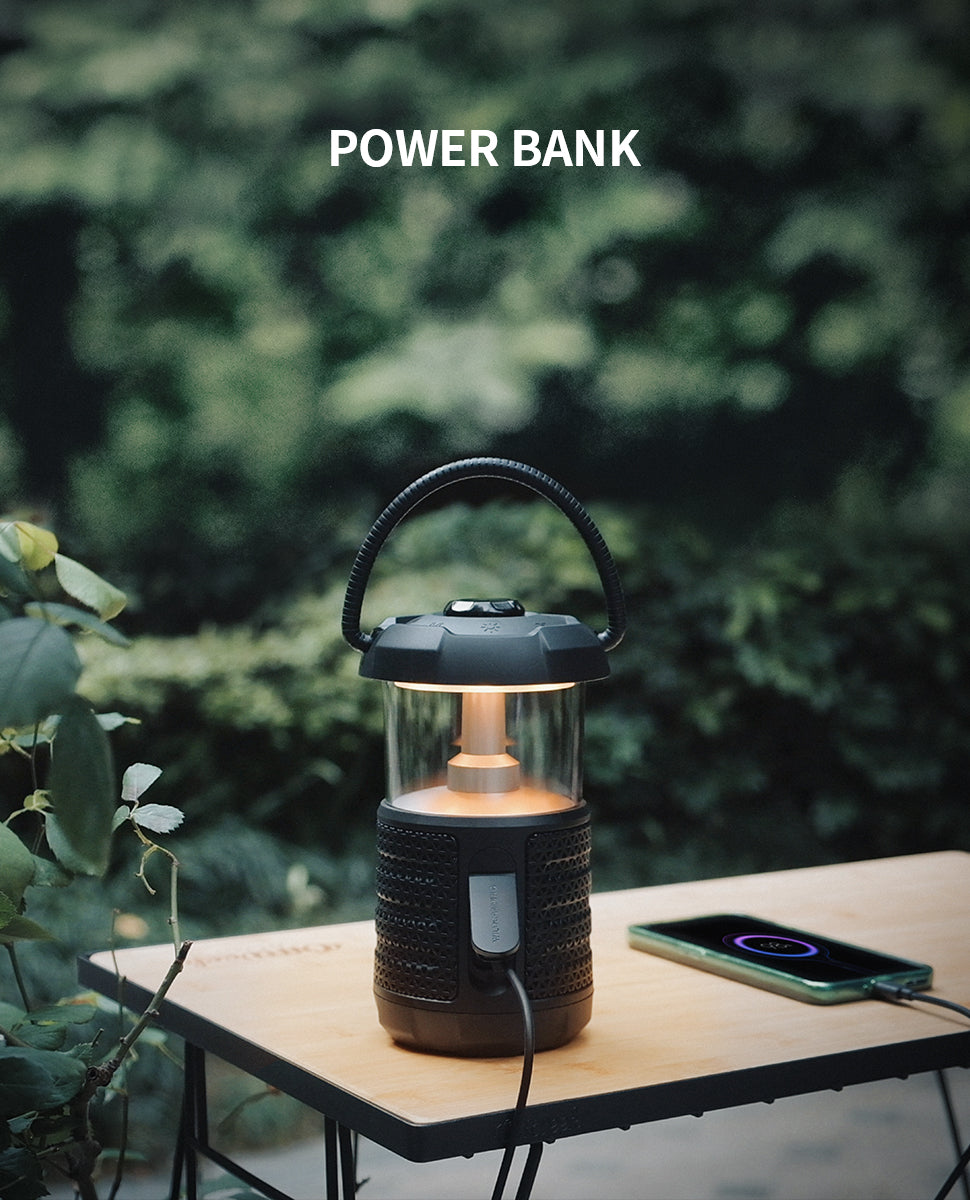 Wild Camping Bluetooth Speaker with Lantern. Powerful 360° Sound, 360° Light. | Hifi Media Store