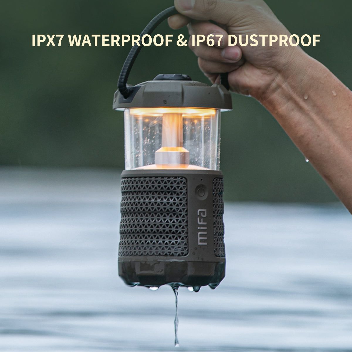 Wild Camping - Altavoz Bluetooth con Linterna. Sonido 360° y Luz 360°. | Hifi Media Store