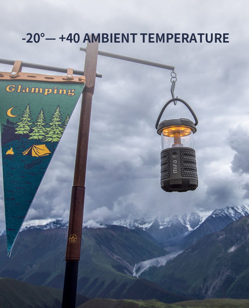 Wild Camping - Altavoz Bluetooth con Linterna. Sonido 360° y Luz 360°. | Hifi Media Store