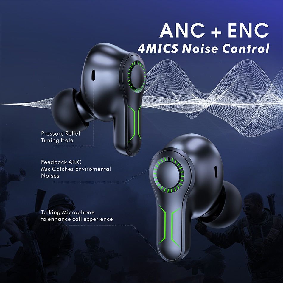 X10 Gaming Earbuds with ANC | Hifi Media Store