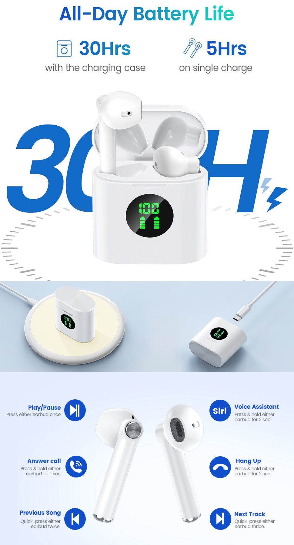 X17 True Wireless Earbuds with Stereo Sound | Hifi Media Store